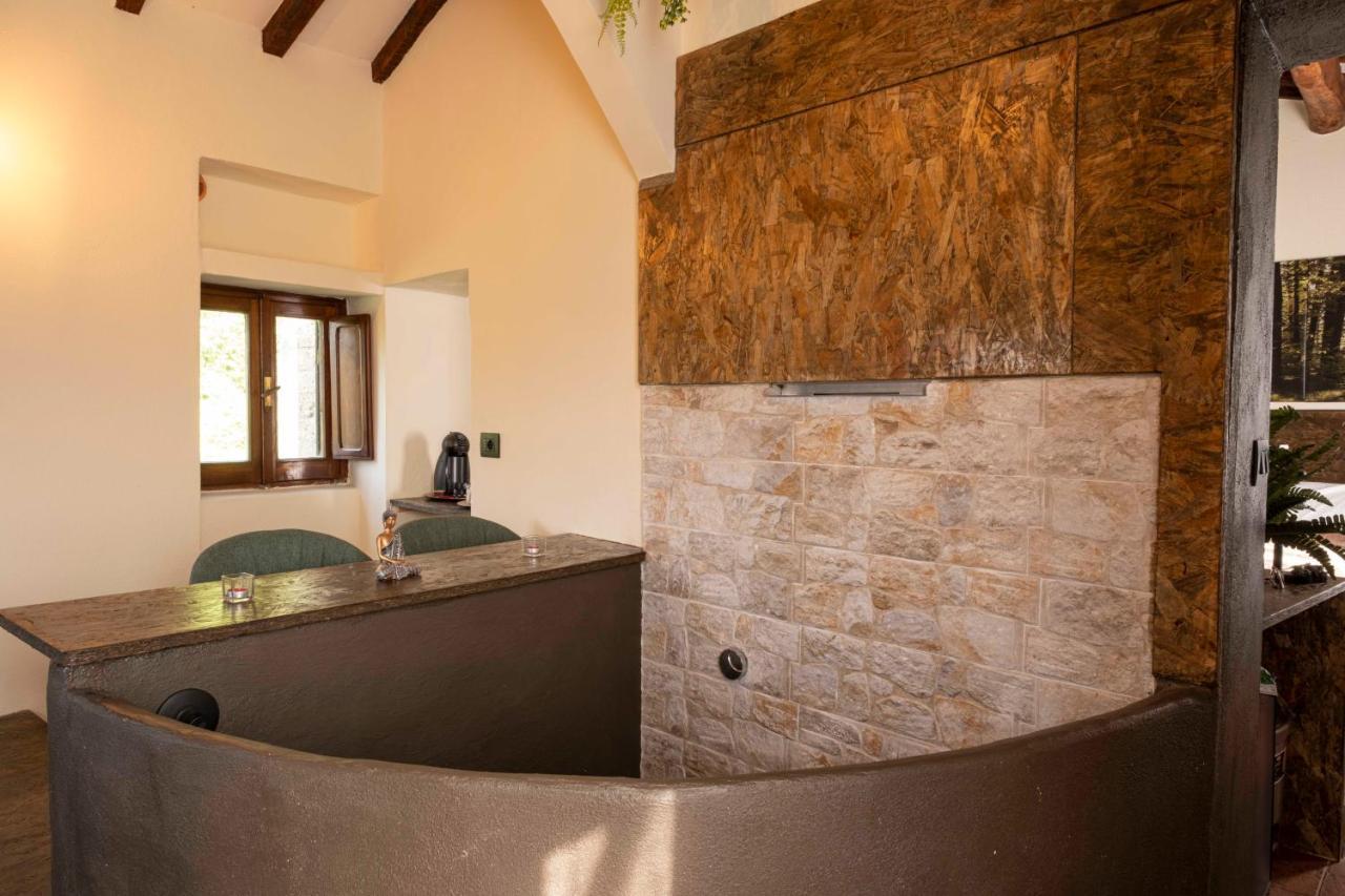 Maison Chanely Calcata Kültér fotó